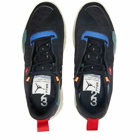 Air Jordan Men's Delta 2 Sneakers in Black/Red/Slate
