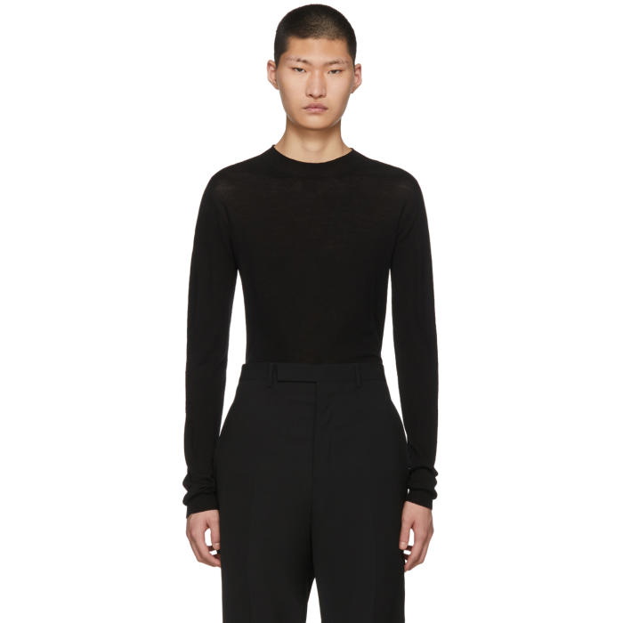 Photo: Rick Owens Black Level Lupetto Sweater 