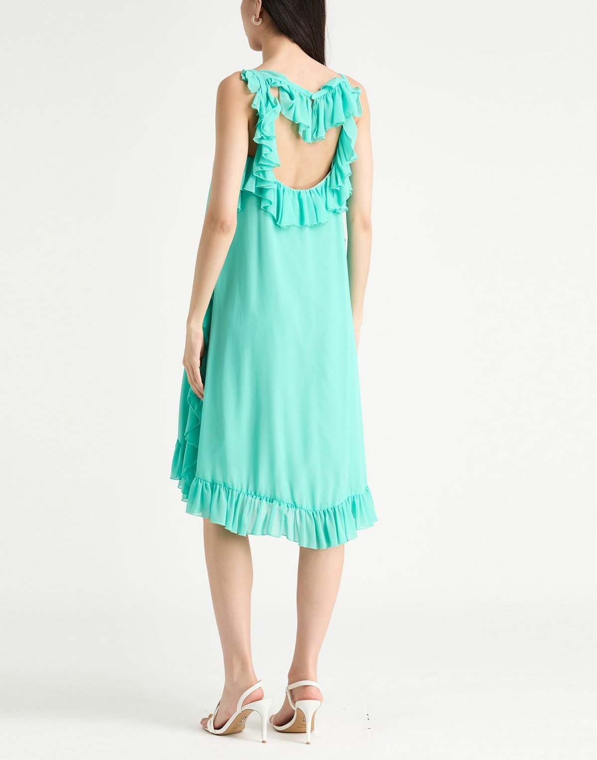 Jijil Womens Mini dress Emerald in Green