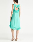 Jijil Womens Mini dress Emerald in Green