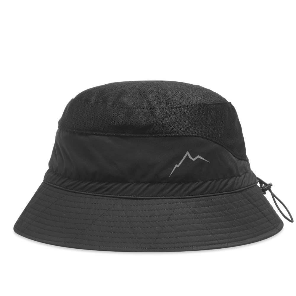 Cayl Stretch Nylon Mesh Bucket Hat - Brown Khaki