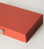 Giobagnara Phileas Miniature leather backgammon set