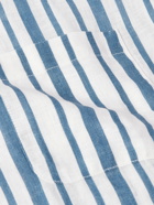 Frescobol Carioca - Emilio Striped Linen Shirt - Blue