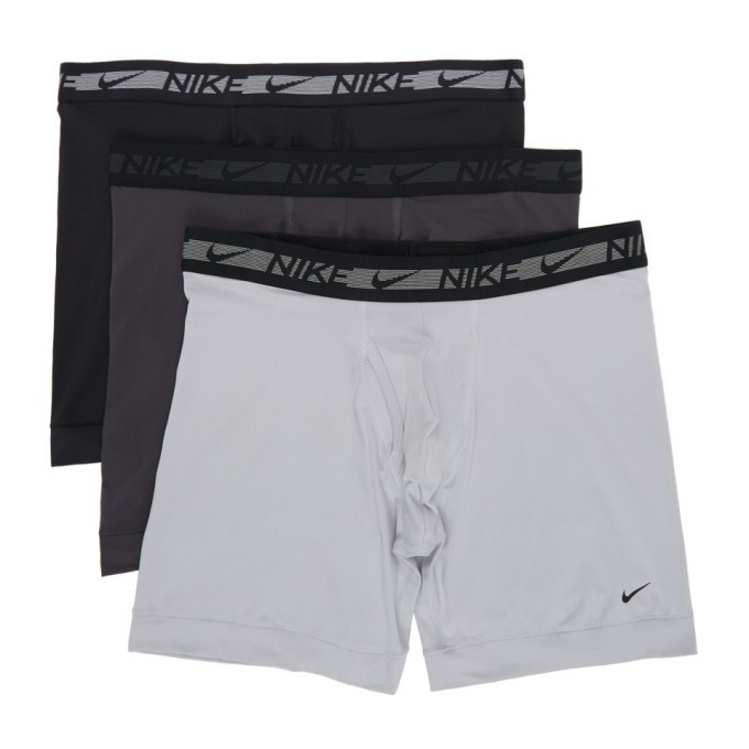Photo: Nike Three-Pack Multicolor Flex Micro Boxer Briefs