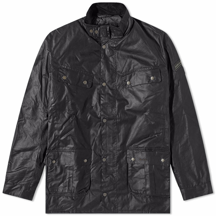 Photo: Barbour Men's International Duke Wax Jacket in Navy