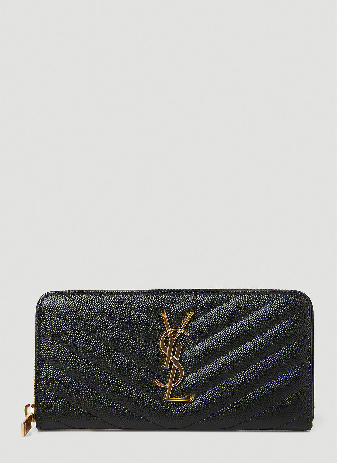 Saint Laurent Cassandre Matelassé Wallet
