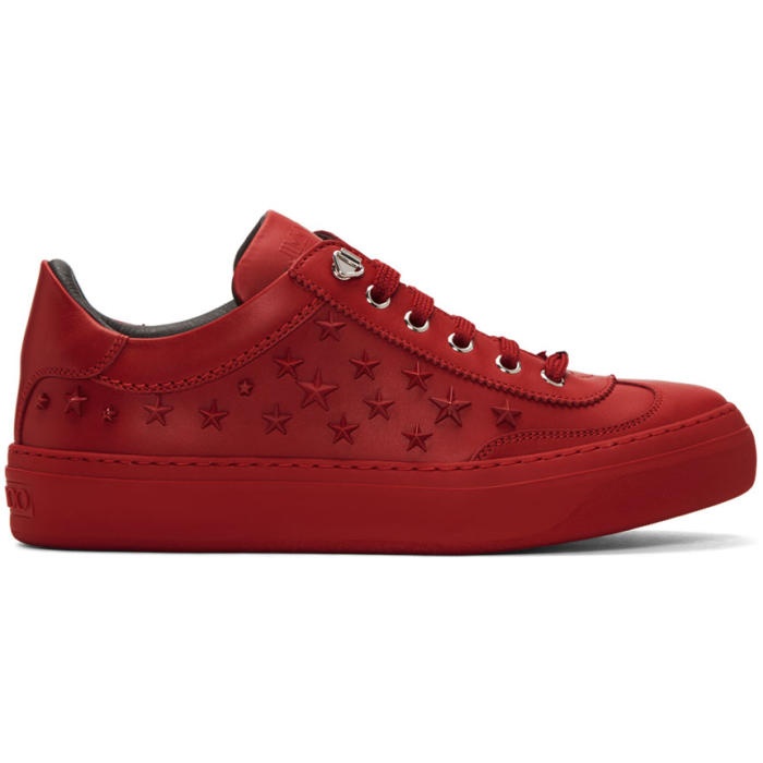 Photo: Jimmy Choo Red Stars Ace Sneakers
