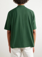 A.P.C. - Antoine Logo-Embroidered Cotton Polo-Shirt - Green