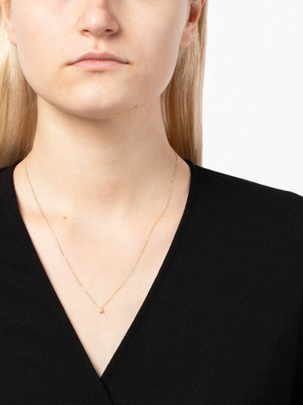 Persée 18K Yellow Gold Diamond Necklace