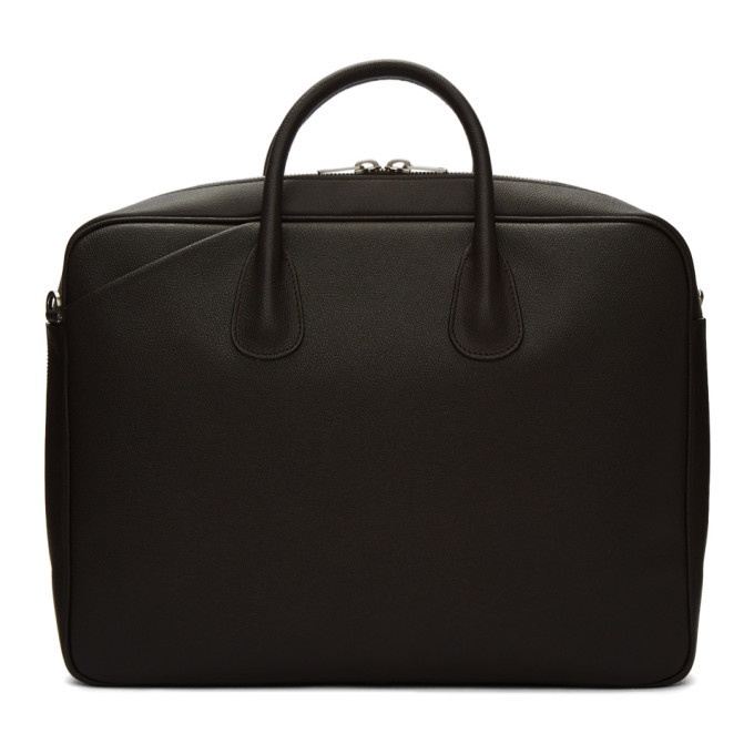 Photo: Valextra Brown Leather Briefcase