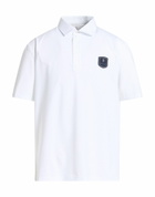 Brunello Cucinelli Mens Polo shirt in White
