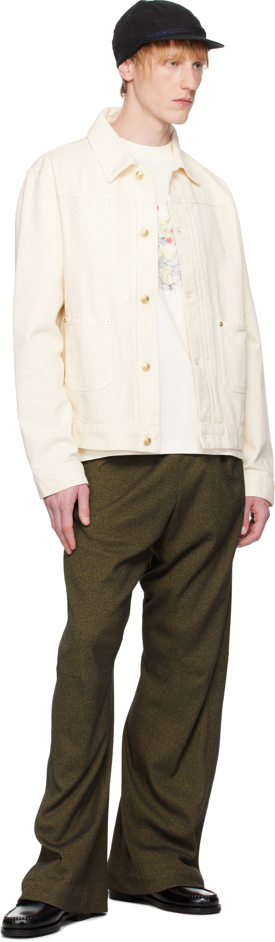 Drôle De Monsieur Off-White 'La Veste Denim Médicis' Denim Jacket