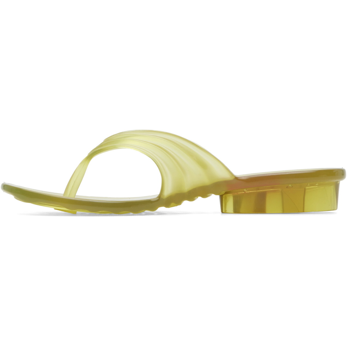 Diesel Yellow Mellisa Edition Sculptural Flip-Flops