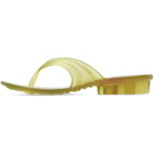 Diesel Yellow Mellisa Edition Sculptural Flip-Flops
