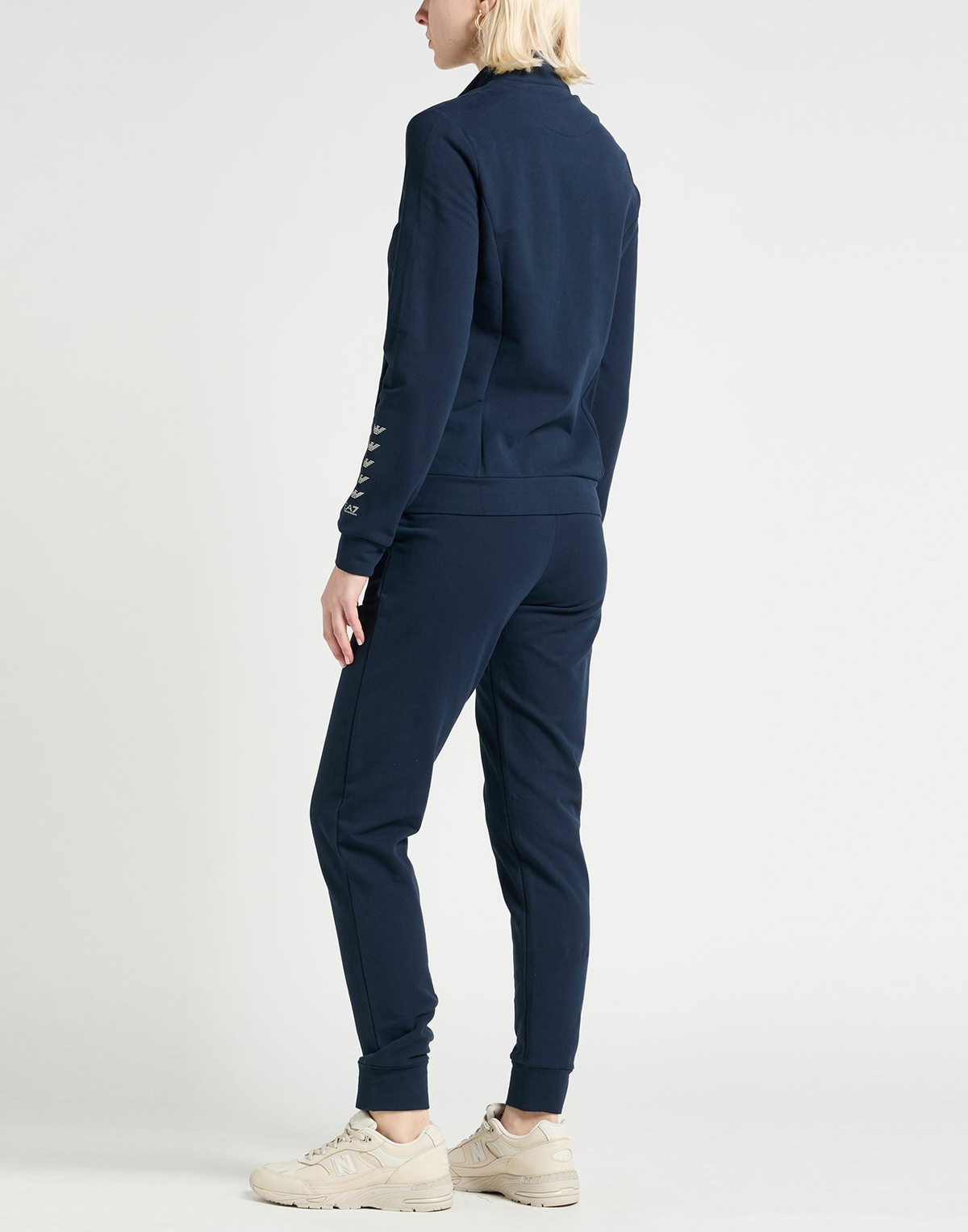 Ea7 Womens Tracksuit in Navy