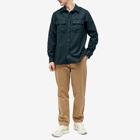 Norse Projects Men's Silas Wool Overshirt in Varsity Green