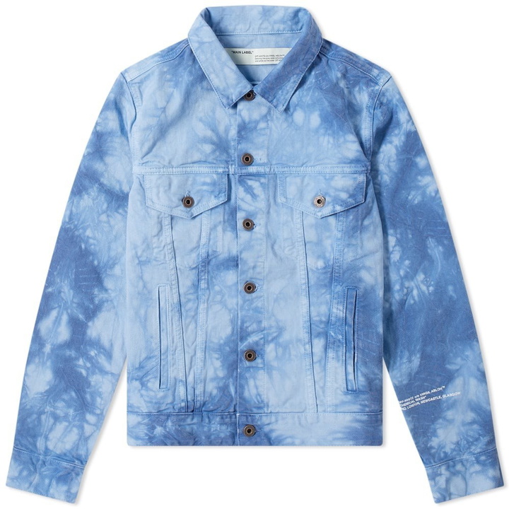 Photo: END. x Off-White "CHEMICAL WASH" Slim Denim Jacket