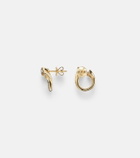 Roxanne First Shooting Star 14kt gold (585/1000) earrings with diamonds