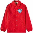 Human Made Men's Coach Jacket in Red