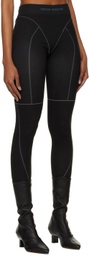 Heron Preston Black Seamless Leggings