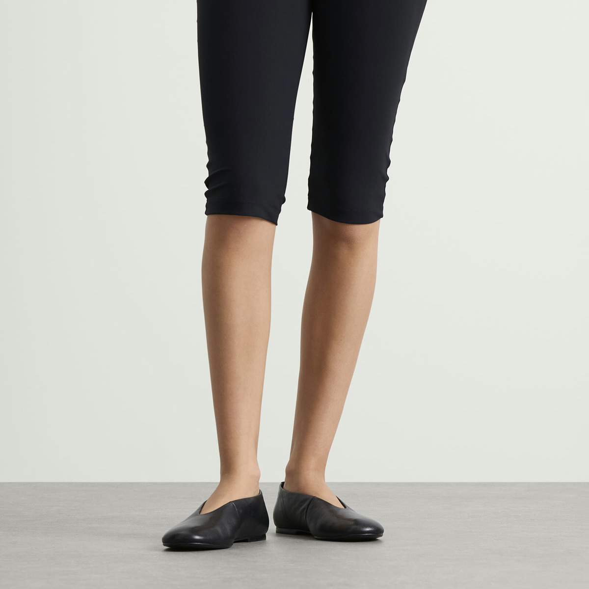 Vagabond Shoemakers Women's Aleya Leather Ballet Shoes in Black