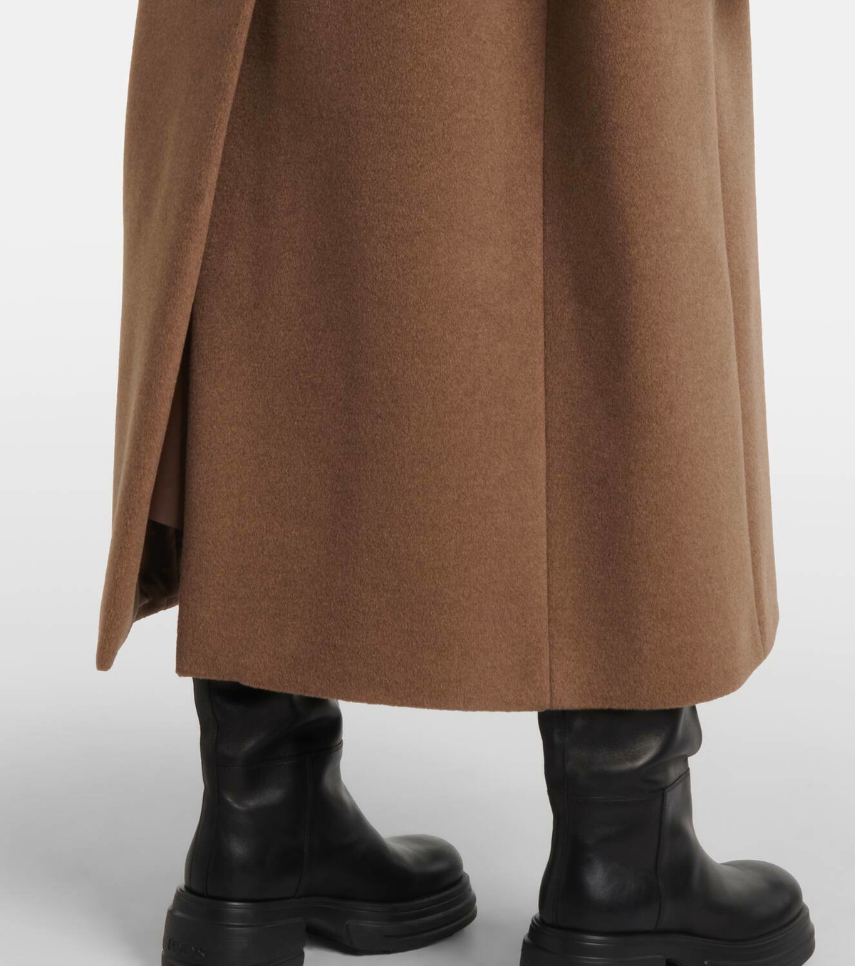 Max Mara Fragore wool and cashmere-blend wrap coat Max Mara