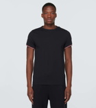 Moncler Cotton-blend jersey T-shirt