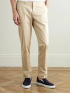 Altea - Dumbo Straight-Leg Cotton-Blend Gabardine Trousers - Neutrals