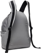Stone Island Gray 9200010 Coated Nylon Metal ECONYL Backpack