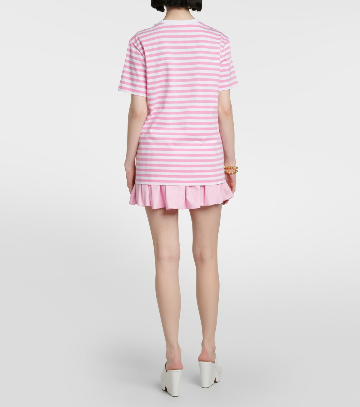 Patou Logo striped cotton T-shirt