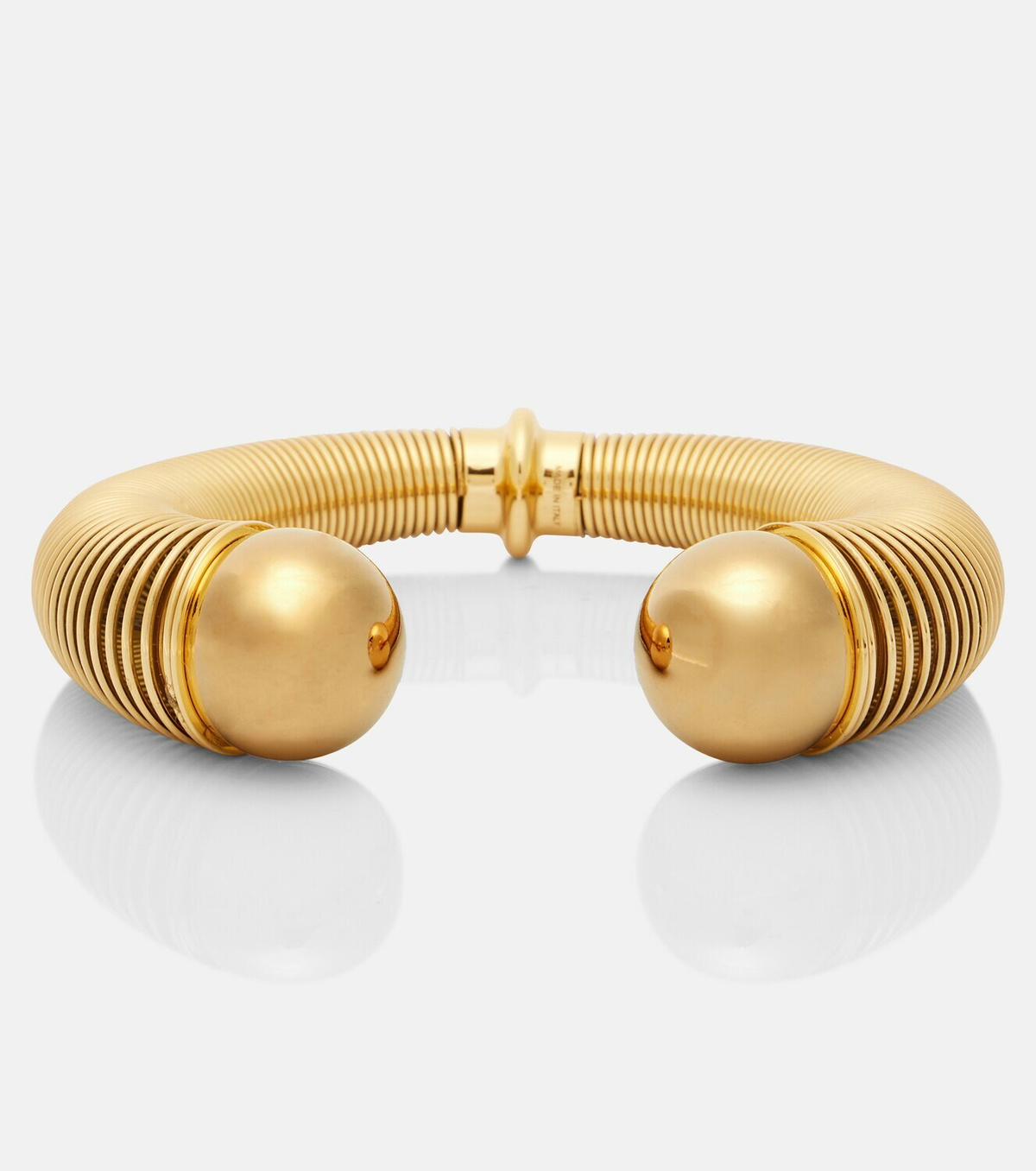 Alaïa Spiral embellished bracelet