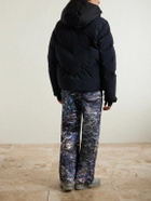 Aztech Mountain - Matthew Day Jackson Straight-leg Padded Printed Ski Pants - Blue