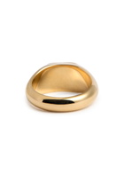 Valentino Garavani Vlogo-engraved Ring Black