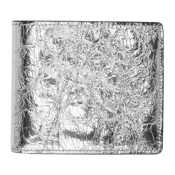 Photo: Maison Margiela Silver Four Stitch Wallet