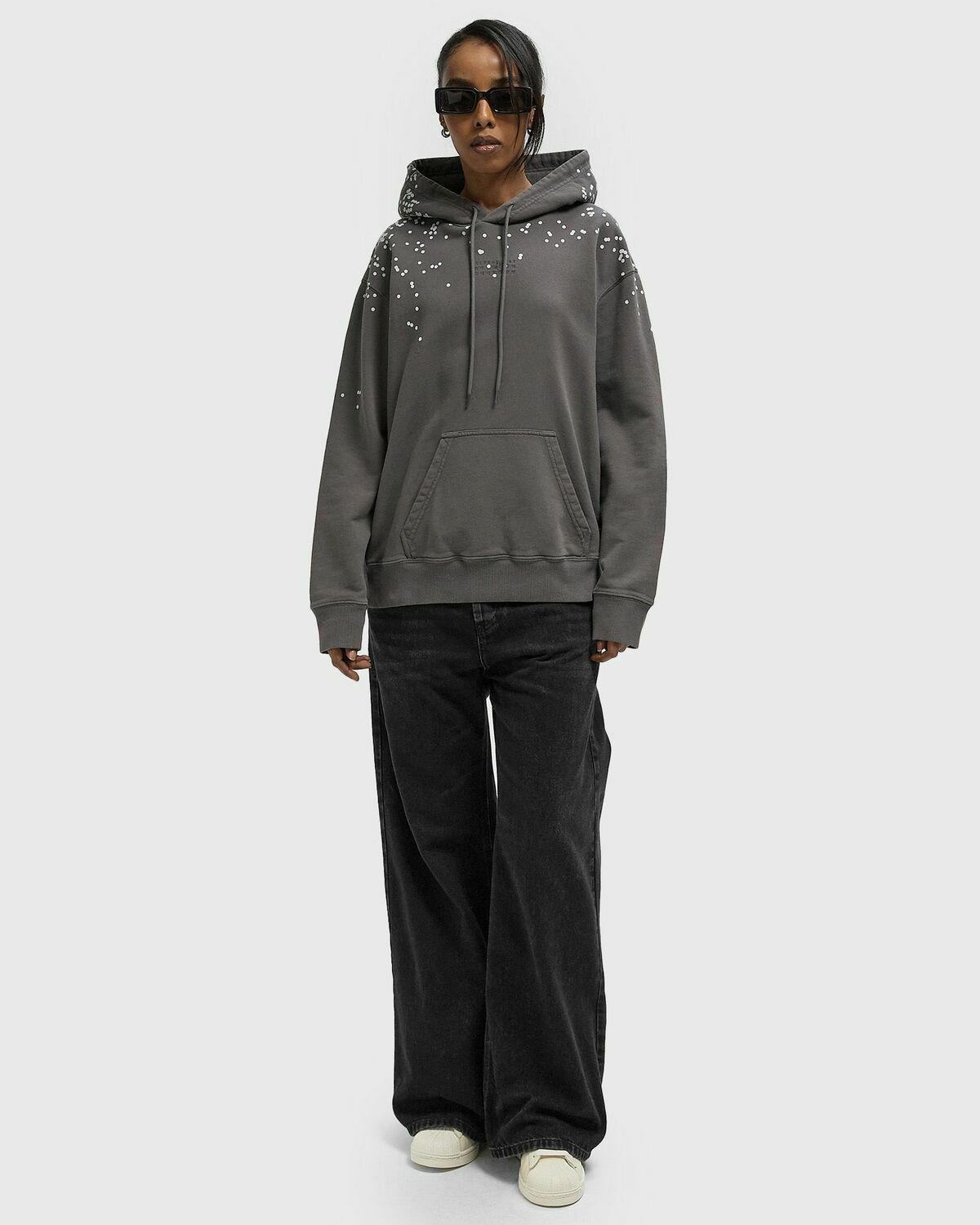 Maison Margiela MM6 SWEATSHIRT Grey Womens Hoody