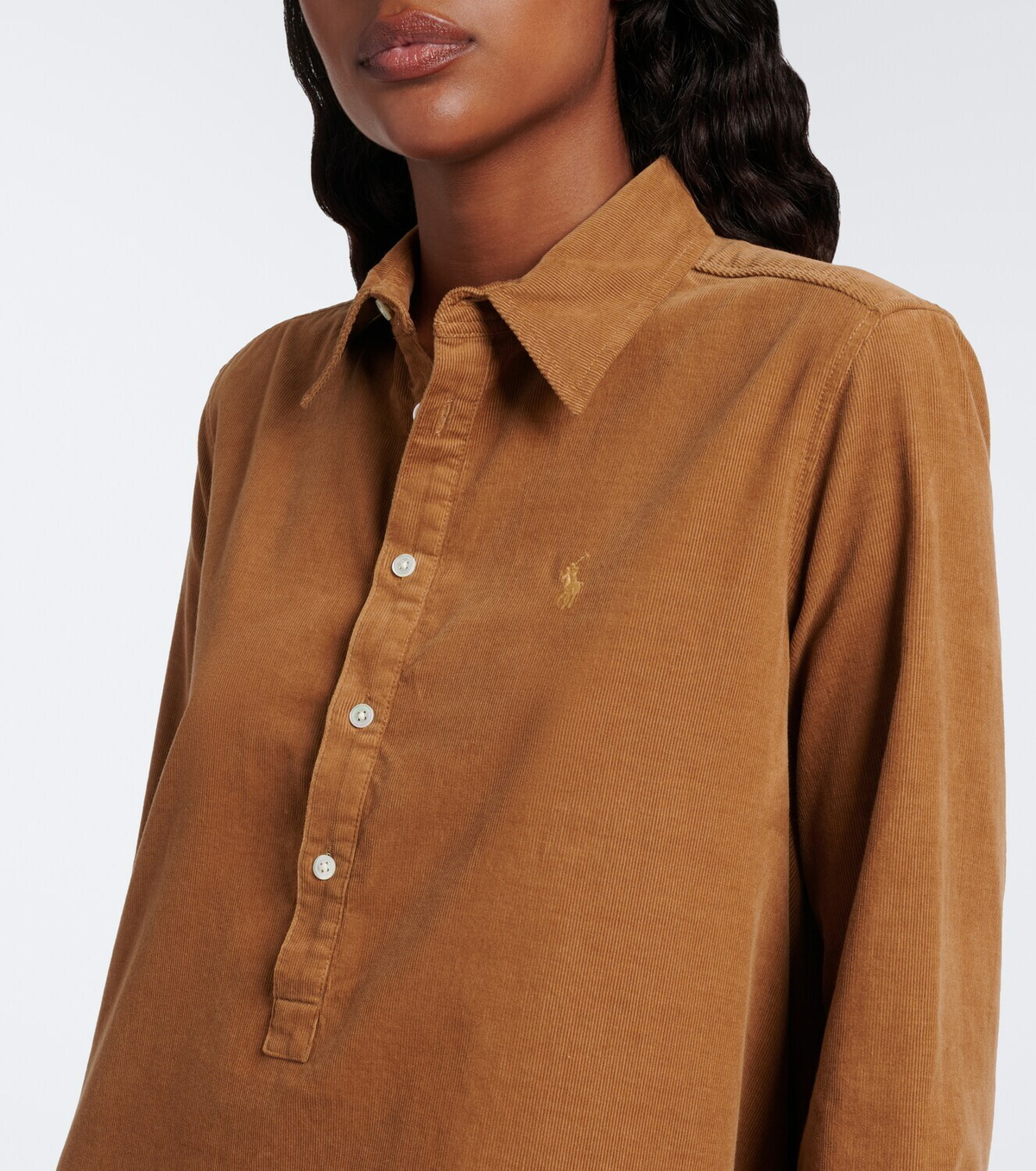 Polo Ralph Lauren Cotton corduroy minidress