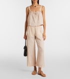Velvet Lola linen wide-leg pants
