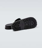 Gucci GG canvas slides