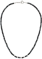 Isabel Marant Black & Gray Snowstone Necklace