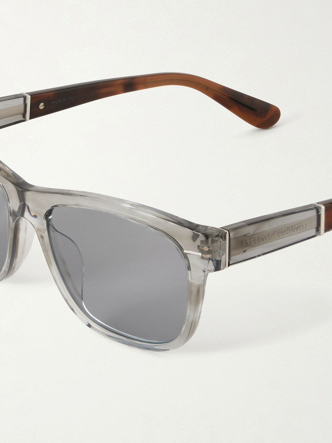 Brunello Cucinelli - Aviator-Style Acetate Sunglasses