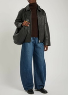 Esse Studios Meki Cocoon Barrel-leg Jeans Blue
