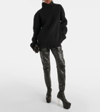 Rick Owens Ribbed-knit wool sweater