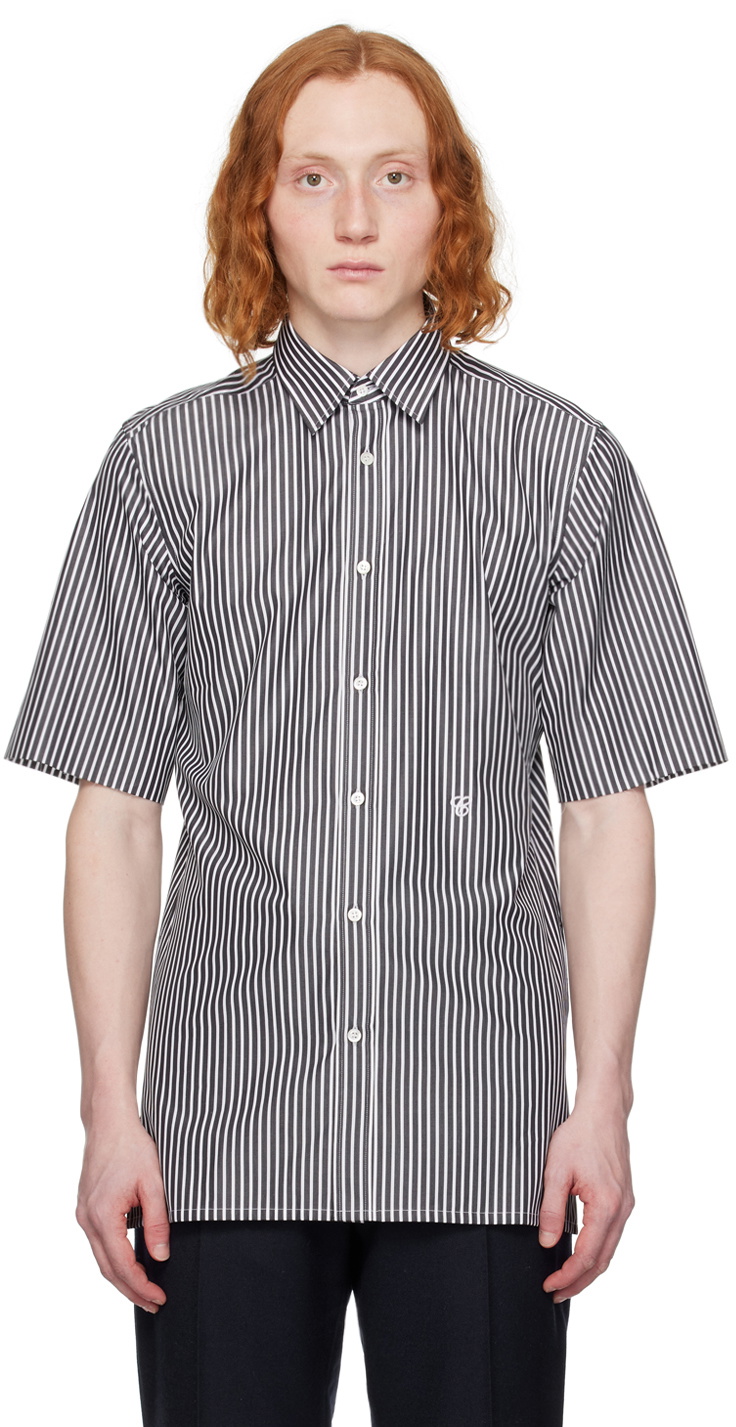 Maison Margiela Black & White Vented Shirt Maison Margiela