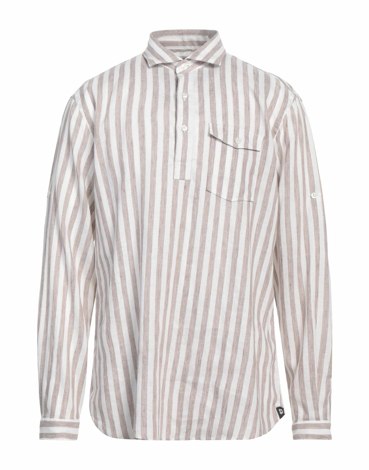 Lardini Mens Shirt in Brown