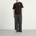 Karma8a Men's Rive Gaufre T-Shirt in Brown
