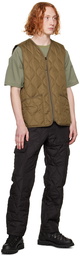 TAION Black Four-Pocket Down Cargo Pants