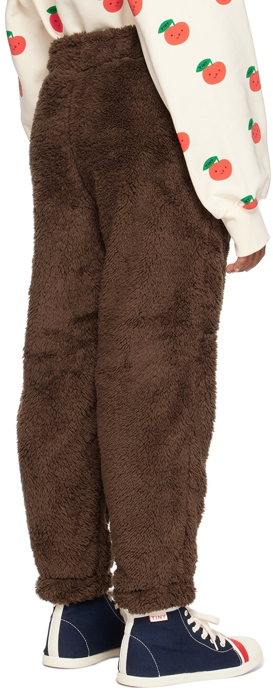 TINYCOTTONS Kids Brown Polar Sweatpants