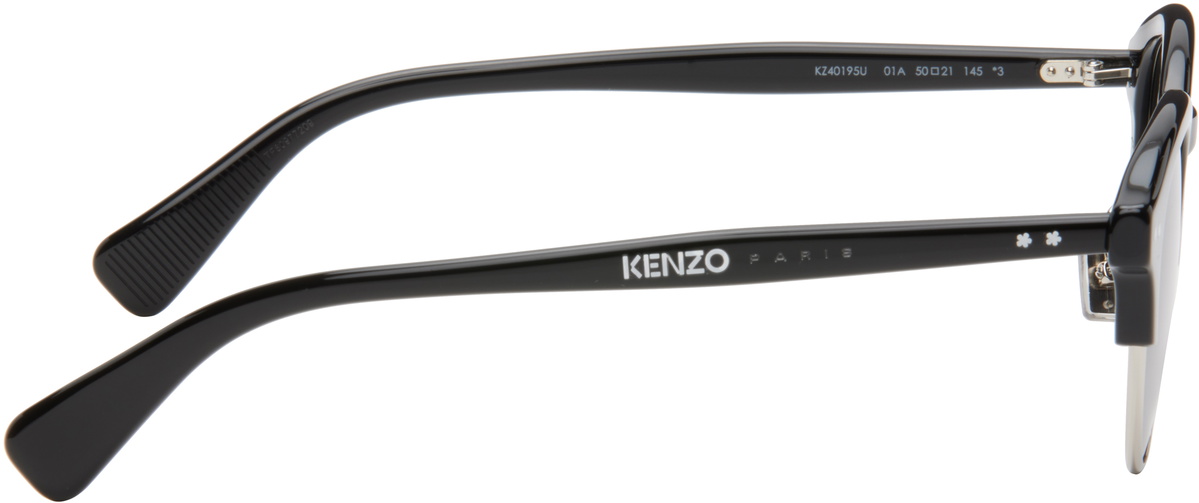 Kenzo Black Boke Flower Sunglasses