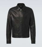 Dolce&Gabbana Leather blouson jacket