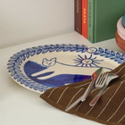 HAY x Emma Kohlmann La Pittura Oval Serving Platter in Charlotte 